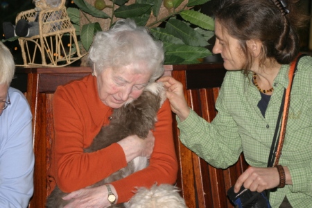 im Seniorenheim mit Karin